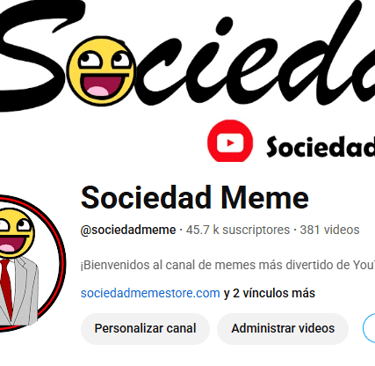 Imagen con el canal del comentario y sus numeros