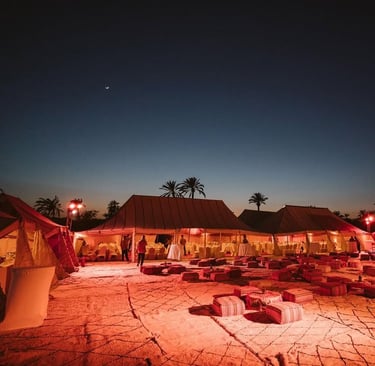 Gala dinner Marrakech Palm grove