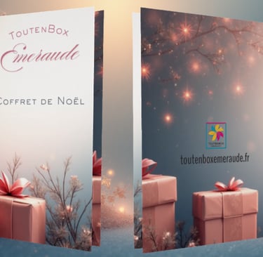 coffret de noël toutenboxxemeraude