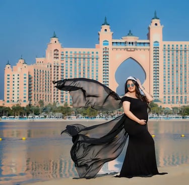 Maternity Photography at atlantis the royale