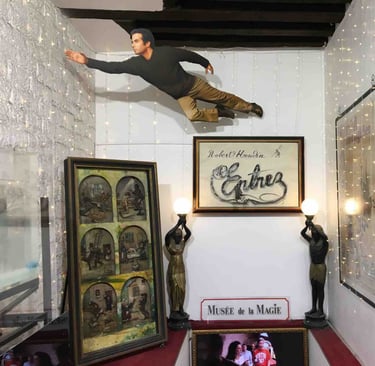 Entrée du musée de la magie