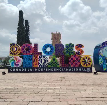 Letras turisticas de Dolores Hidalgo