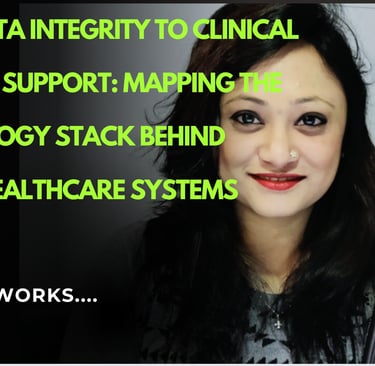 From Data Integrity to Clinical Decision Support: Mapping the Technology Stack Behind Smart Healthcare Systems