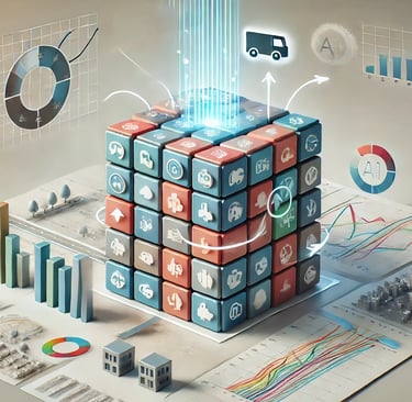 data cube many variables