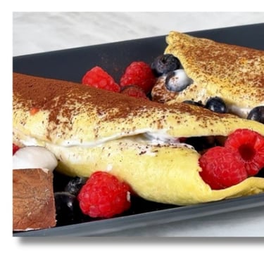 Ricetta crepes di cocco