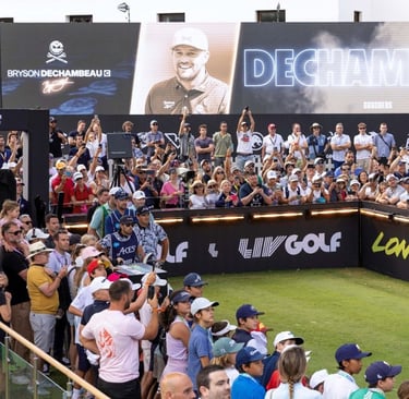 See Bryson DeChambeau of Crushers GC at LIV Golf Indianapolis, August 15-17. (Photo:LIV Golf)