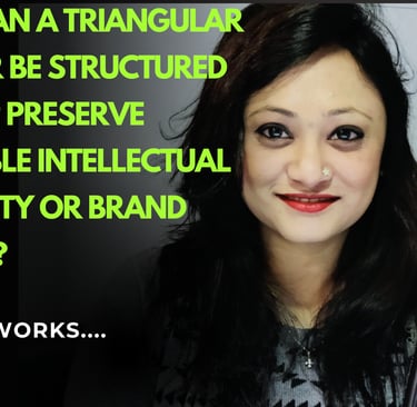 triangular merger ensure the continuity and protection of valuable IP and brand identity