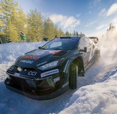 WRC Elfynas Evansas Toyota Švedijos ralis 
