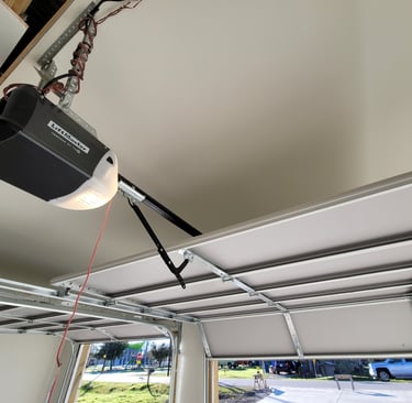 New Liftmaster opener installed in Austin Tx by On Point Overhead Doors