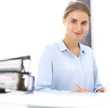 bookkeeper woman