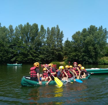 canoë kayak découverte famille rivière vacances