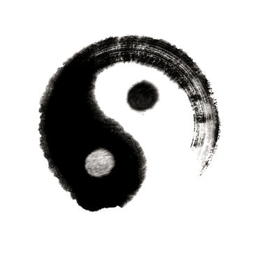 dessin du Yin et du Yang, le TAO