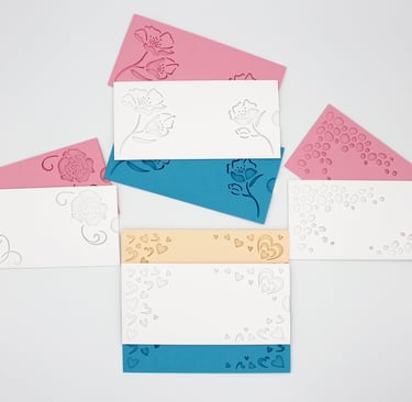 pochette petit étui à invitations ou lettres