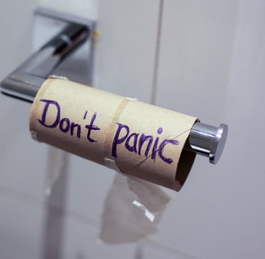 Toilet roll dispenser installation