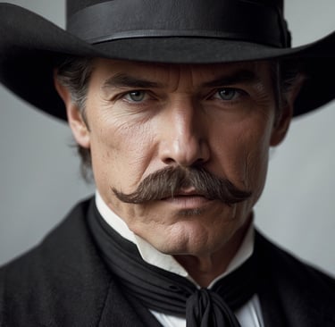 Wyatt Earp in black, a villain?