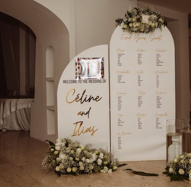 allestimento matrimonio 