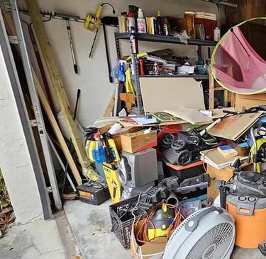 Garage Cleanout by Vero Beach Junk Busters