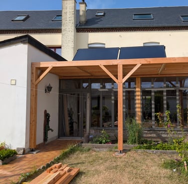 pergolas en bois douglas