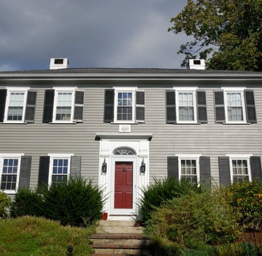 Exterior paint job done on this home