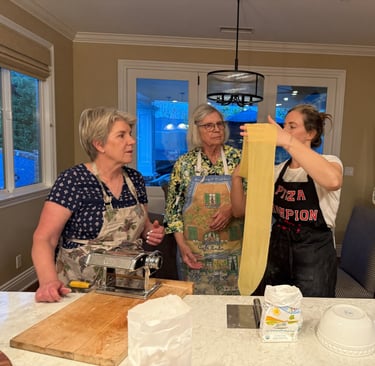 Class of pasta making 
