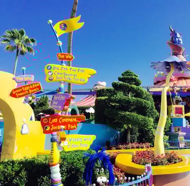 Dr. Seuss Land at Islands of Adventure at Universal Orlando Resort