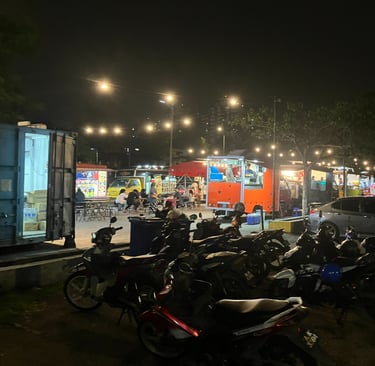 Street Food in Shah, Alam Malaysia 