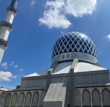 Blue Mosque Shah Alam