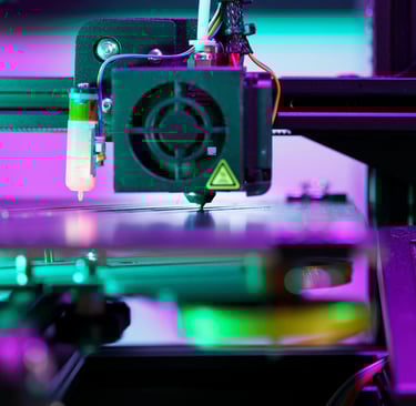 a 3d printer printer with a printer machine