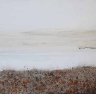 Artiste Jaï - Acrylique sur Toile - Collection "Les grands espaces" numero 2 - 73x60cm 