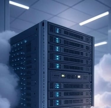 a server server in the cloud
