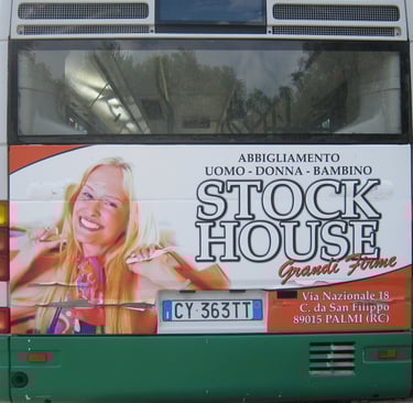 car wrapping decorazione autobus