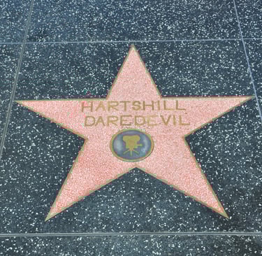 my very own star on the walk of fame, Hollywood