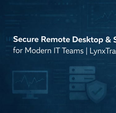 Secure Remote Desktop & SSH Access for Modern IT Teams | LynxTrac