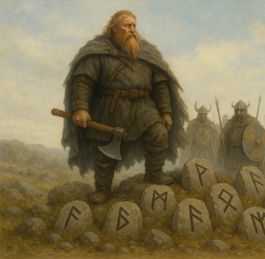 Runen en Vikingen, ontdek de geschiedenis van de runen en Vikingen. Runen reading, Noord-Nederland