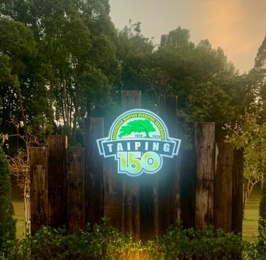 Laman Madani Taiping Lake Garden Taiping 150 sign