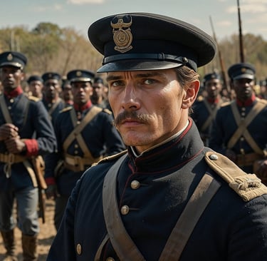 Colonel Robert Gould Shaw and his men, the 54th Massachusetts Infantry Regiment