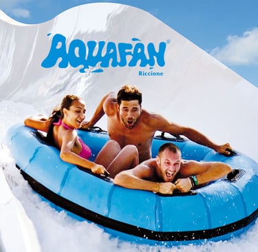 Acquafan Riccione, parco acquatico provincia di Rimini, parco divertimenti in Romagna