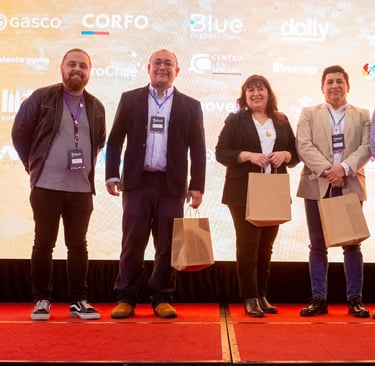 Bruno Villalobos como presidente de ACHIADS en FILL osorno 2025