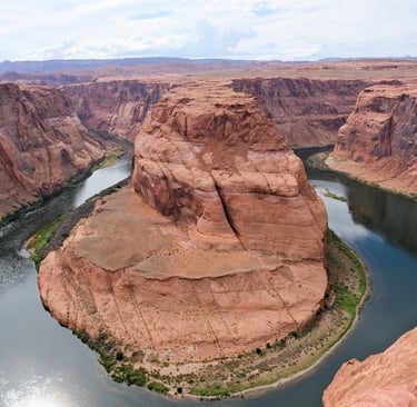 Horseshoe bend usa magnifique vue 