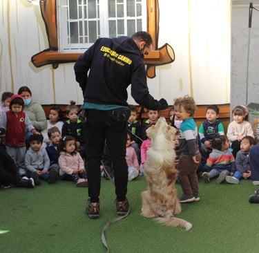 Charla a escuela en ñuñoa