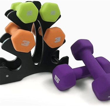 CAP Barbell neoprene-coated dumbbells in multiple weights