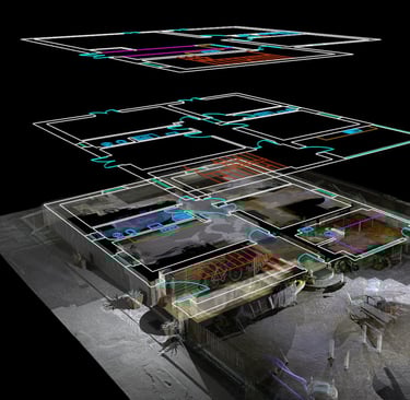 Rilievi 3D AEC BIM Agropoli Campania Salerno Napoli Firenze Bari Laser Scanner Fotogrammetria CAD 2D Prospetti Planimetrie