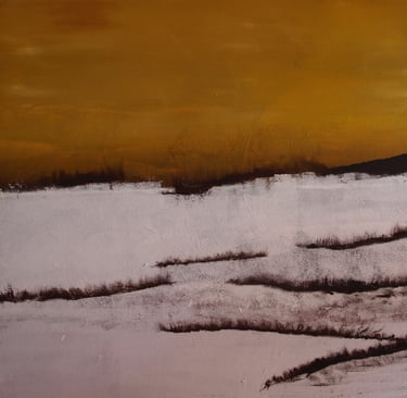 Jaï - Acrylique sur toile "Steppes"- 162x130cm - Collection "Les grands Espaces " 2025