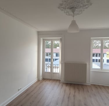 Une belle pièce rénovée travaux fini