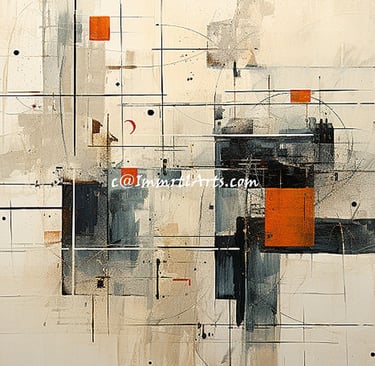 ImmrtlArts : Beyond Boundaries abstract painting description