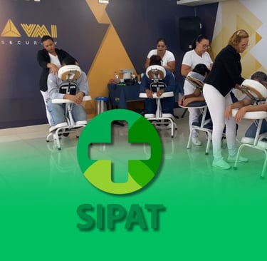 Quick Massage na SIPAT: estratégia inovadora transforma ação obrigatória em experiência memorável