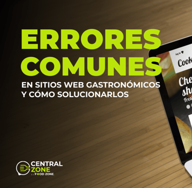 Errores Comunes en paginas web gastronomicas