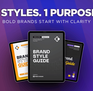 Brand Style Guide Canva Templates for Designers