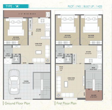 Green Rivera Layout Plan