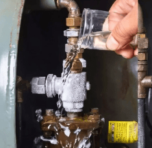 air compressor dryer drain frozen what to do|Wemano